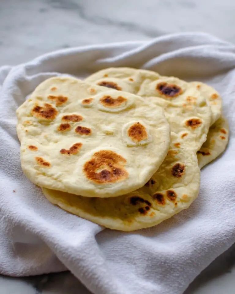 Sourdough Discard Naan Recipe