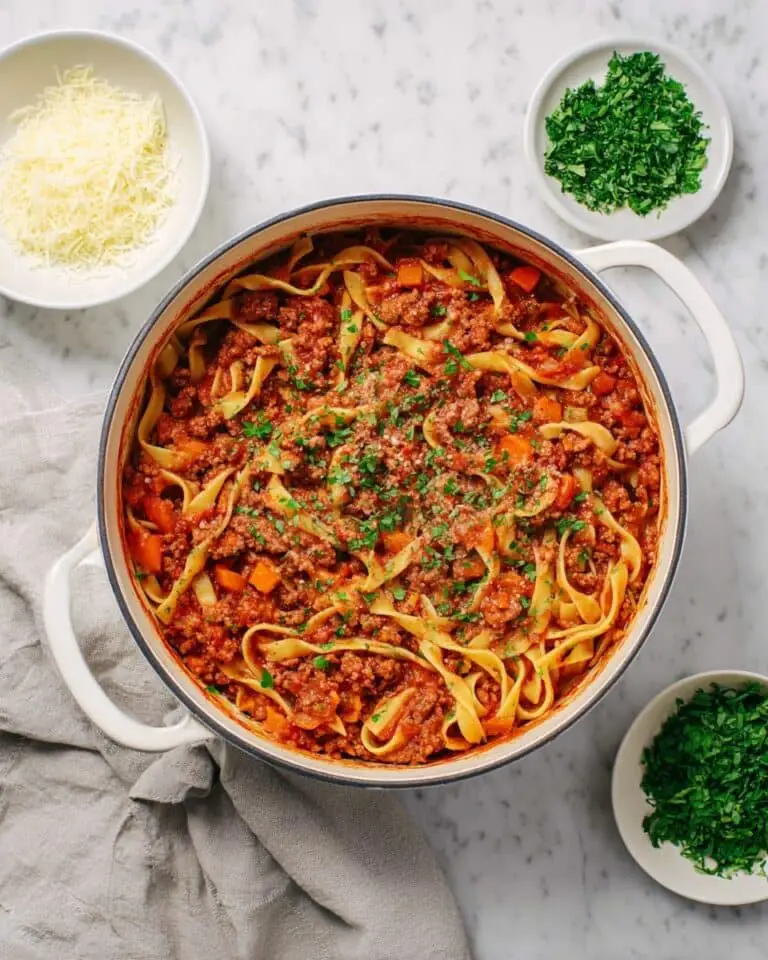 Classic Pasta Bolognese Recipe