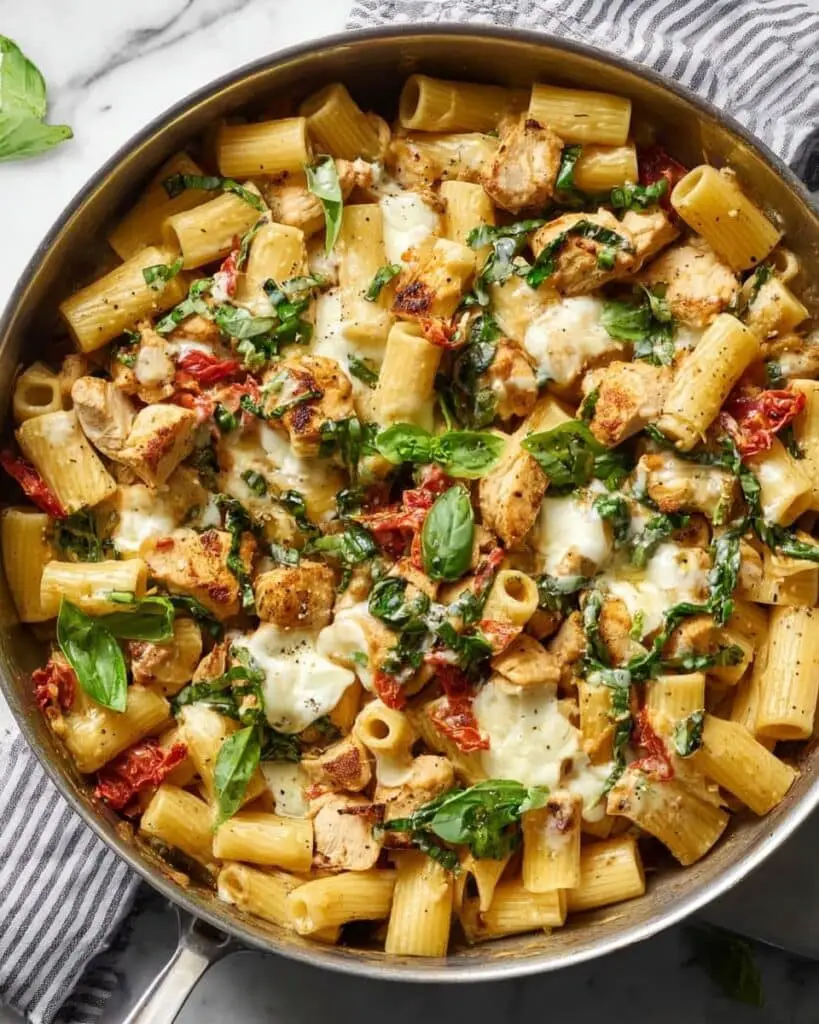 Pesto Chicken Pasta Bake Recipe