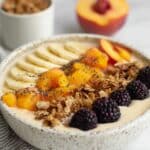 Peach Smoothie Bowls Recipe