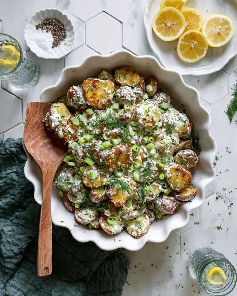 Crispy Smashed Potato Salad Recipe