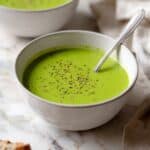 Creamy Vegan Cauliflower & Kale Soup Recipe