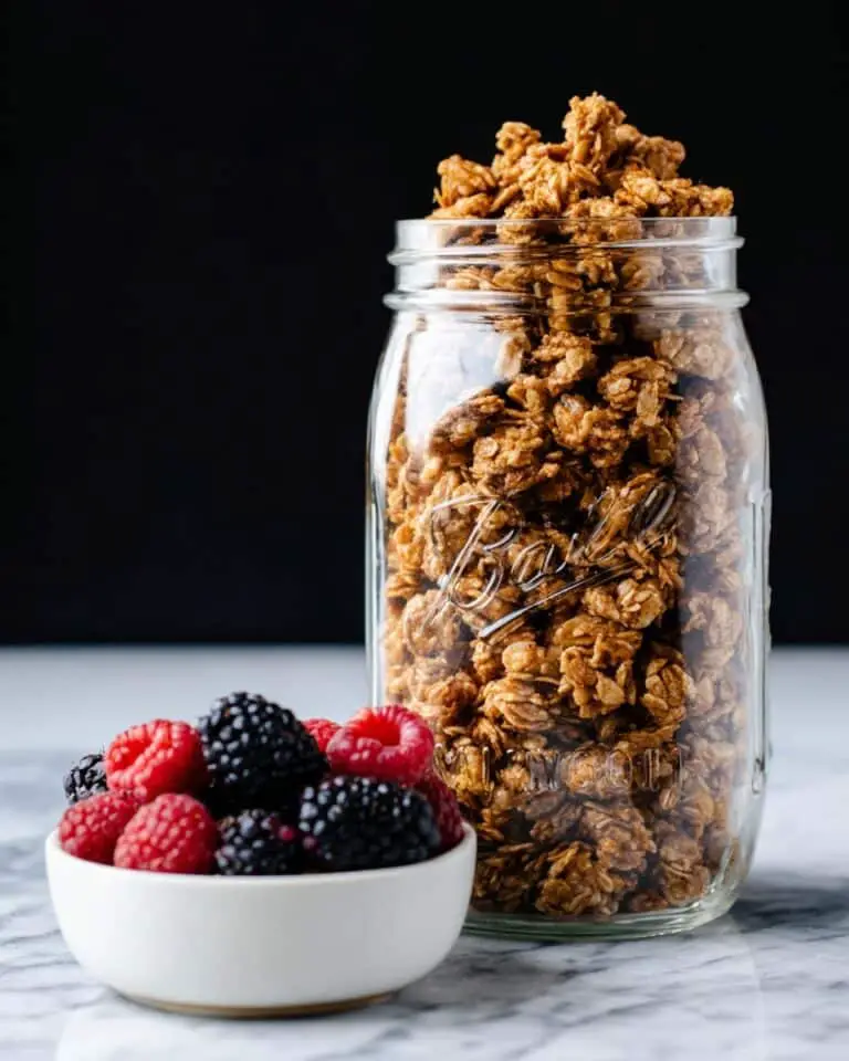 Healthy Peanut Butter Granola Recipe