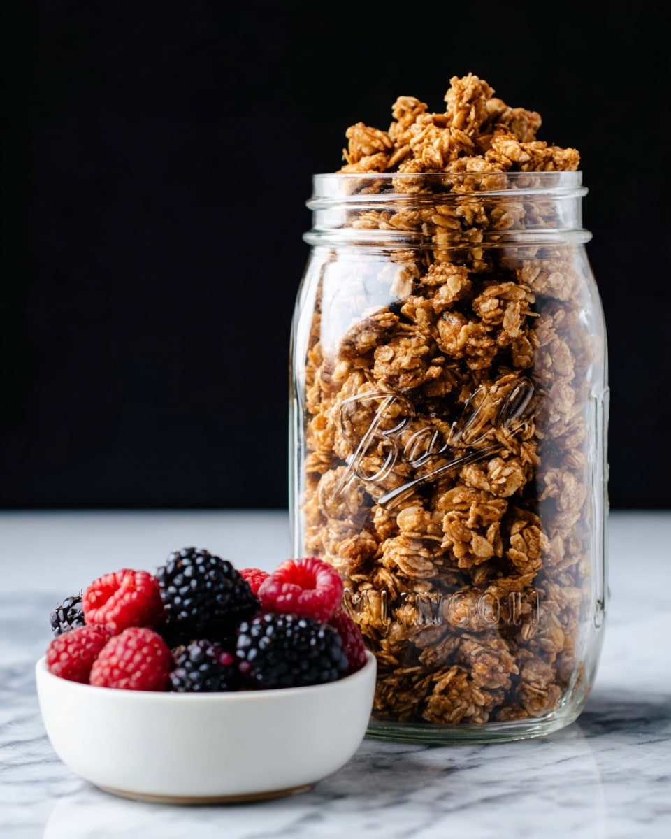 Healthy Peanut Butter Granola Recipe