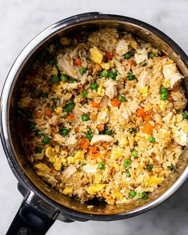 Instant Pot Chicken Fried Rice Recipe