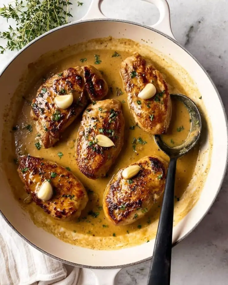 Creamy Garlic Chicken Recipe