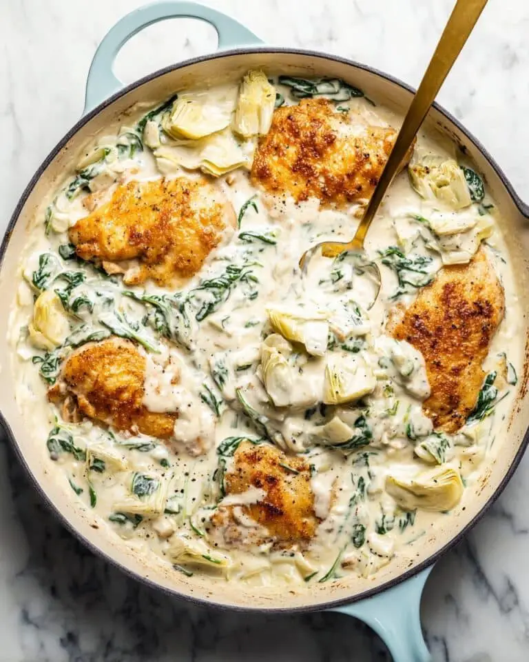 Spinach Artichoke Chicken Recipe